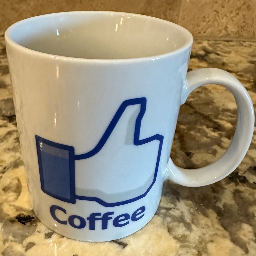 Social Media Like Thumbs Up Coffee Mug Cup